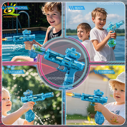 Pistola de Agua Eléctrica de Pulso Automático