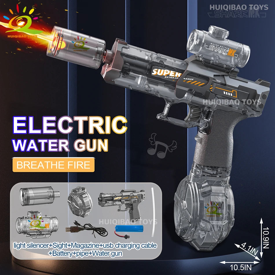 Pistola de Agua Eléctrica de Pulso Automático